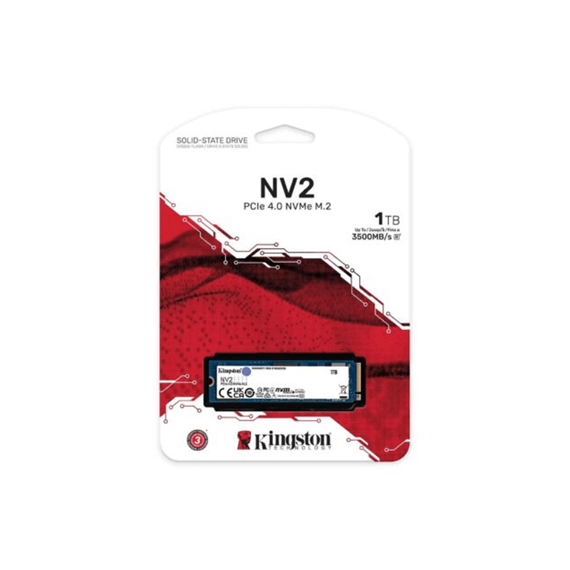 Kingston M.2 1TB Nvme Pcie Ssd Gen4X4 2280 SNV2S 1
