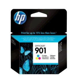 Hp Ink Cartridge 901 Color Original