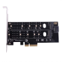 Board-x Expansion Card Pcie To Dual Nvme