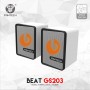 Fantech Speaker Gs203 Beat Usb Rgb Gaming & Music (White Space Edition)