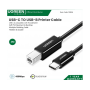 Ugreen Cable Printer Usb-C 2Meter Super Speed, Flexible & Durable 50446