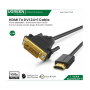 Ugreen Cable Full Hd Hdmi To Dvi , Premium Quality, Durable Design & Excellent Flexibility 11150
