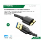Ugreen Cable Hard Disk Data : Usb 3.0 A Male To Micro Usb 3.0 Male 10840
