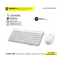 Micropack Keyboard & Mouse Km-218W Ifree Mini Elegant Wireless Combo