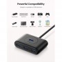 USB 3.0 TO 4 PORTS USB 3.0 HUB 1M (DATA TRANSFER UP TO 5 GBPS) UGREEN CR113 - 20291