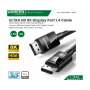 Ugreen Ultra Hd 8k Displayport 1.4 Male To Male Cable