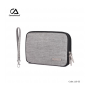 Canvasartisan Electronic Organizer L10-33 Light Gray Pouch Bag, Water-Resistant