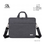 canvasartisan bag laptop Slim L3-C12 Dark Gray 13, Durable And Water-Resistant