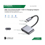 Ugreen 2-In-1 Usb C To 3.5mm Headphone And Charger Adapter Cm231