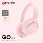 Fantech WH05 Go Vibe WIRELESS HEADPHONES, DUAL MODE CONNECTION BT5.3 & 3.5MM JACK GAMING HEADSET (Pink)